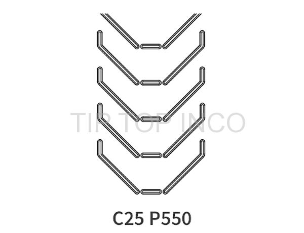 Profil C25P550 EP250/2/3+1,5