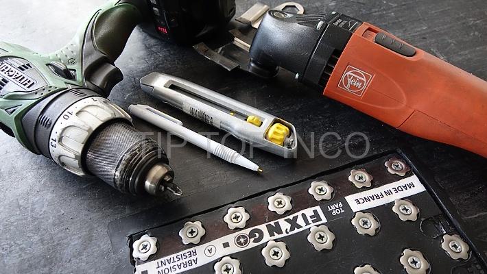 FIX´N GO oděr.2m galv.šrouby 5x10+5x12