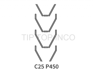 Profil C25P450 EP250/2/3+1,5